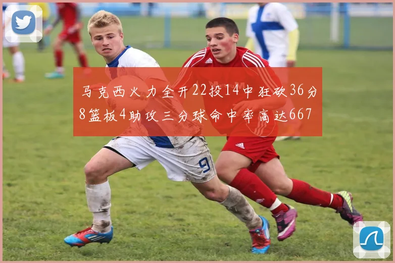 马克西火力全开22投14中狂砍36分8篮板4助攻三分球命中率高达667